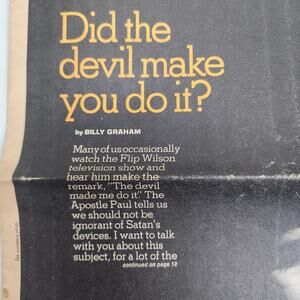 Mixed Lot of 11 Vintage Religious Magazines, Books & Newspapers 1957-2000